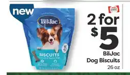 Weis Markets BilJac Dog Biscuits offer
