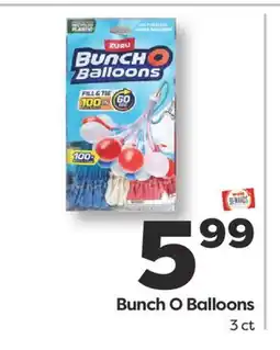 Weis Markets Bunch O Balloons offer