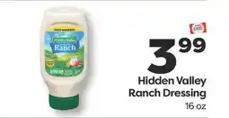 Weis Markets Hidden Valley Ranch Dressing offer