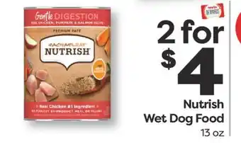 Weis Markets Nutrish Wet Dog Food offer