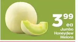 Weis Markets Jumbo Honeydew Melons offer