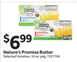 Stop&Shop Nature's Promise Butter offer