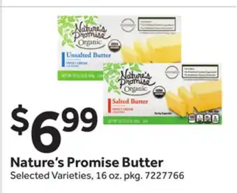Stop&Shop Nature's Promise Butter offer