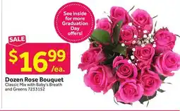 Stop&Shop Dozen Rose Bouquet offer