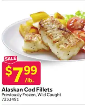 Stop&Shop Alaskan Cod Fillets offer