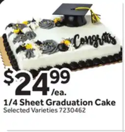 Stop&Shop 1/4 Sheet Graduation Cake offer