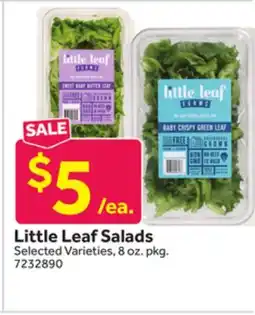 Stop&Shop Little Leaf Salads offer