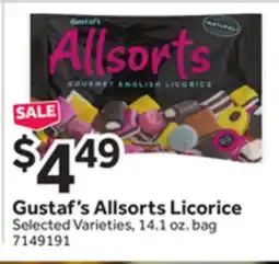 Stop&Shop Gustaf's Allsorts Licorice offer
