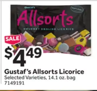 Stop&Shop Gustaf's Allsorts Licorice offer