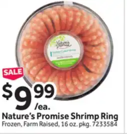 Stop&Shop Nature's Promise Shrimp Ring offer