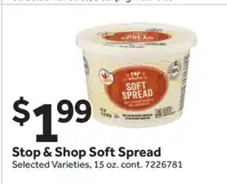 Stop&Shop Stop & Shop Soft Spread offer