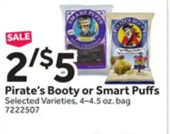 Stop&Shop Pirate's Booty or Smart Puffs offer