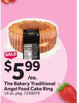 Stop&Shop The Bakery Traditional Angel Food Cake Ring offer