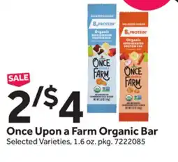 Stop&Shop Once Upon a Farm Organic Bar offer