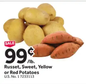 Stop&Shop Russet, Sweet, Yellow or Red Potatoes offer