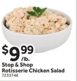 Stop&Shop Stop & Shop Rotisserie Chicken Salad offer