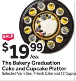 Stop&Shop The Bakery Graduation Cake and Cupcake Platter offer