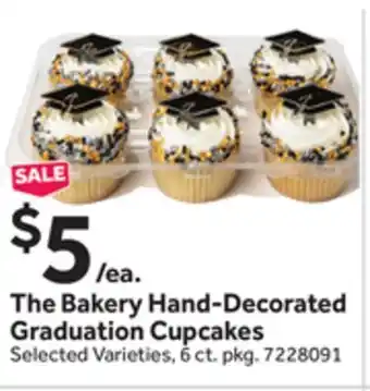 Stop&Shop The Bakery Hand-Decorated Graduation Cupcakes offer