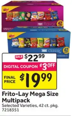 Stop&Shop Frito-Lay Mega Size Multipack offer