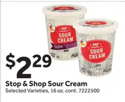 Stop&Shop Stop & Shop Sour Cream offer