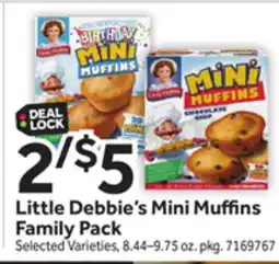 Stop&Shop Little Debbie's Mini Muffi ns Family Pack offer