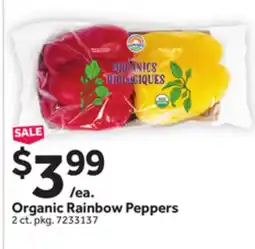 Stop&Shop Organic Rainbow Peppers offer