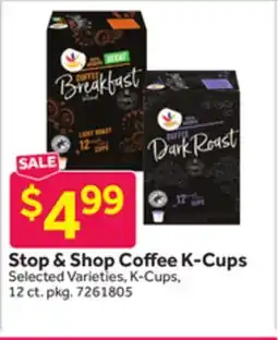 Stop&Shop Stop & Shop Coffee K-Cups offer