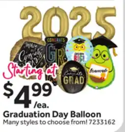 Stop&Shop Graduation Day Balloon offer