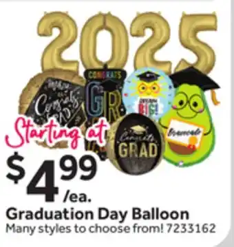 Stop&Shop Graduation Day Balloon offer