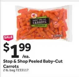 Stop&Shop Stop & Shop Peeled Baby-Cut Carrots offer
