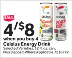 Stop&Shop Celsius Energy Drink offer