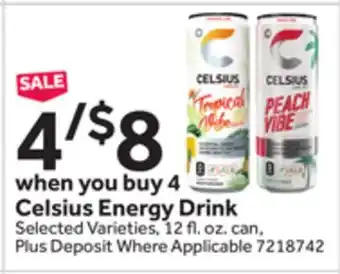 Stop&Shop Celsius Energy Drink offer