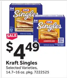Stop&Shop Kraft Singles offer
