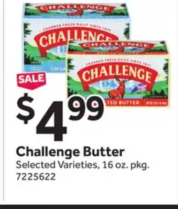 Stop&Shop Challenge Butter offer