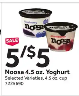 Stop&Shop Noosa 4.5 oz. Yoghurt offer