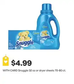CVS Snuggle 32 oz or dryer sheets 70-80 ct OFF! Family Care, Deep Woods or Clean Feel aerosols offer