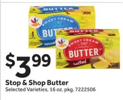 Stop&Shop Stop & Shop Butter offer