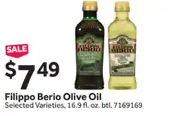 Stop&Shop Filippo Berio Olive Oil offer