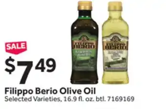 Stop&Shop Filippo Berio Olive Oil offer