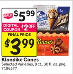 Stop&Shop Klondike Cones offer