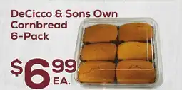DeCicco & Sons DeCicco & Sons Own Cornbread 6-Pack offer