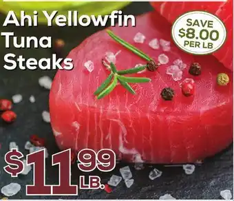 DeCicco & Sons Ahi Yellowfin Tuna Steaks offer
