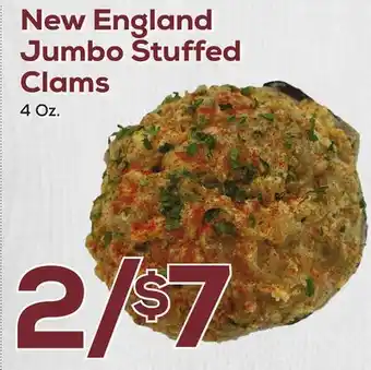 DeCicco & Sons New England Jumbo Stuffed Clams offer