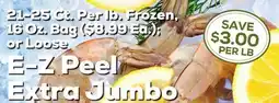 DeCicco & Sons E-Z Peel Extra Jumbo Shrimp offer