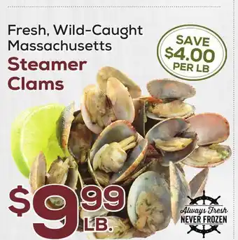DeCicco & Sons Steamer Clams offer