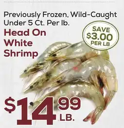 DeCicco & Sons Head On White Shrimp offer