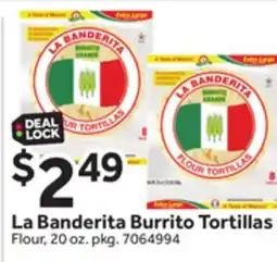 Stop&Shop La Banderita Burrito Tortillas offer