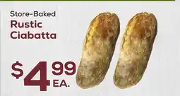 DeCicco & Sons Rustic Ciabatta offer