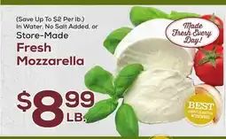 DeCicco & Sons Fresh Mozzarella offer
