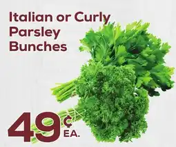 DeCicco & Sons Italian or Curly Parsley Bunches offer